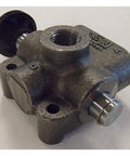 Two Way Hydraulic Single Selector Valve for Heavy Duty Performance, Handles Up To 2500 PSI, 20 GPM Flow, 1/2 Inch Work Ports