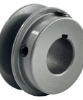 Heavy Duty Cast Iron V Belt Pulley With Seven Eighths Inch Bore And Two Point Two Inch Outside Diameter One Groove For A Three L And Four L Belts Beefy Motor Pulley With Seven Eighths Shaft And Standard Keyseat Three Sixteenths By Three Thirtyseconds