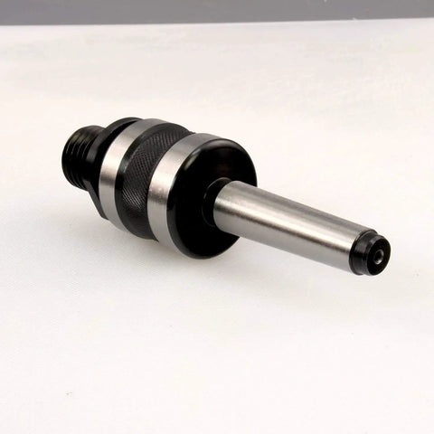 MT2 Live Tailstock Adapter Converts Dead Tailstock To 1 Inch By 8 TPI Thread With No 2 Morse Taper Mount For Lathe Chucks And Accessories