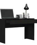 Adjustable Gaming Computer Desk With Dual Storage Drawers And Smooth Height Control, 47.32in wide, featuring a laptop and lamp.