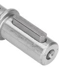 Alloy Steel Output Single Shaft 18mm Diameter 128mm Length Smooth Low Noise For Reducer NMRV040 RV040 Nema34 Stepper Motor With Plug And Play Install And Seven Accessories Included For Easy Setup And Reliable Power Transfer, close-up