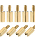 M2.5x8mm And 5mm Male Female Brass Hex PCB Spacer Standoff For FPV Drone Quadcopter Computer And Circuit Board 20 Pieces