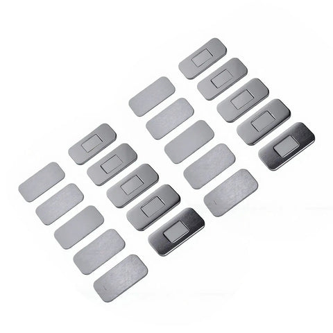 No Drill Magnetic Cabinet Door Catch With Adhesive Backing Stainless Steel Closure Magnet For Kitchen Cabinets 20 Strong Magnets