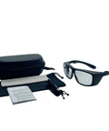 Bombproof CO2 Laser Goggles With Rock Solid OD 6 Plus Filter And Hella Clear 75 VLT Lens For Engraving Cutting And Marking Projects CE EN207 Certified with case and accessories.