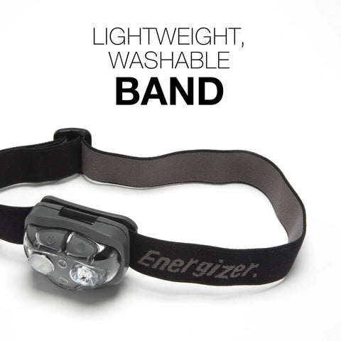 Ultra Bright LED Headlamp For Outdoors And Running, IPX4 Water Resistant, Hands Free Camping Light With Batteries Included