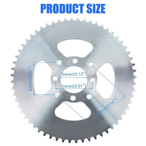 Go Kart Sprocket Hub With One Inch Bore And Quarter Inch Keyway Hardware Kit For Fits 40 41 420 Chain Beefy Rear Drive