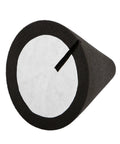 Black Piezo Trigger Cone For Electronic Drums And Percussion Gear 1.38x1.46 Inch Pack Of 5 High Elasticity Quick Rebound