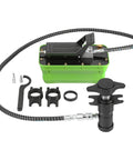 Foot Operated Air Hydraulic Pump 10,000 PSI Heavy-Duty With Three Eighths Inch NPT Outlet And Quarter Inch Air Inlet tool kit
