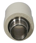 Three Quarter Inch Pex To CPVC Barb Crimp Transition Couplings Pack Of Ten For Seamless Plumbing Transitions product close-up