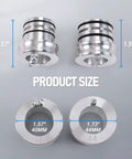 44 40mm Front And Rear Wheel Bearing Greaser Tool For Polaris with product size indicators for aluminum body