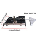 Electric Hot Knife Cutter With Slotting Tool And Replacement Parts Wear Resistant Metal Build Built In Ruler For Precise Small Cutting Projects Smooth Glide Sled Pro Grade Easy DIY Tool G07, 18.5cm