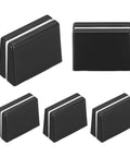 Universal Black Fader Knobs For DJ Gear And Mixing Setups Pro Grade Replacement Slider Potentiometer Caps Pack Of 5 Rubber