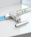 TAISHER 304 stainless steel high-pressure straight needle valve, 1/2 in NPT female x 1/2 in tube OD for flow control