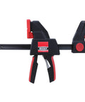 Beefy 12 Inch Trigger Clamp Set With 600 Lb Clamping Force, Model EHKXL12, 3.625 Inch Throat, for Woodworking and Carpentry