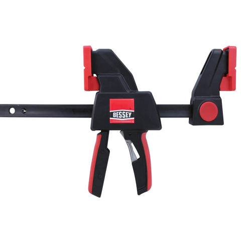 Beefy 12 Inch Trigger Clamp Set With 600 Lb Clamping Force, Model EHKXL12, 3.625 Inch Throat, for Woodworking and Carpentry