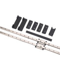 Game Changing Low Friction Y Axis Guide Rail Upgrade For 3D Printer High Carbon Steel Linear Sliding Rail components layout