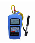 Dead On Reading Digital Leeb Hardness Tester With Beefy Metal Housing And Simple Usb Pc Hookup For Rockwell Brinell Vickers Scale Gauge Job Plus Crisp Backlit Lcd Screen Gear, portable hardness tester with display and probe.