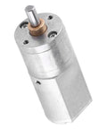12V DC Electric Gear Motor With Worm Gear, High Torque Reversible Speed Reduction, Micro Mini Design, 20mm Output Shaft