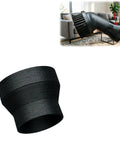 Upgraded 40mm Vacuum Adapter Compatible With Xiaomi Roidmi Z1 For seamless hose connection, showing sturdy black design.