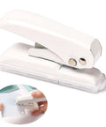 Single Hole Punch For Crafts And Scrapbooks With 40 Sheets Punch Capacity Non Slip Removable Base Small Hole Puncher shown