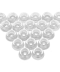 Silicone Anti Slip Furniture Pads For Couch And Chair Legs Soft Yet Durable Rubber Feet Protectors, 20 Pack, Transparent