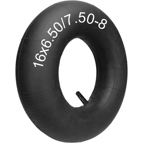 Heavy Duty 16x6.50-8 And 16x7.50-8 Inner Tube With Straight Valve Stem for Lawn Mowers Golf Carts Tractors Snow Throwers