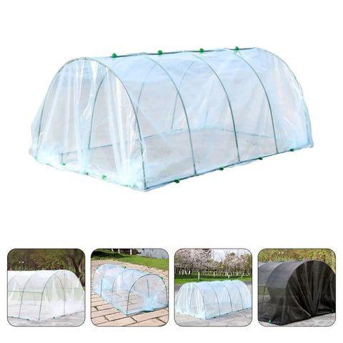 Flower Greenhouse Plant Cover Bracket Set Plastic Greenhouse For Outdoor Veggies And Flowers Great For Gardens Terraces And Backyards Portable Plant Shelter With Easy Setup And Insulated Climate Control