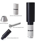 Components of 1 Pair Adjustable Bike Handlebar Extension Made From Aluminum Alloy Extend Your Bar For Extra Comfort And Stability While Riding