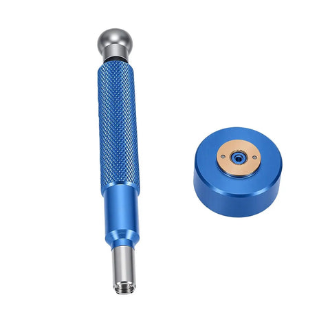 Pro Grade Alloy Steel Watch Movement Bearing Opener Tool Blue Color for horology professionals