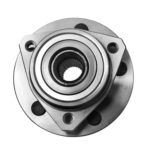 Left Or Right Wheel Hub And Bearing Assembly For 1999 2004 Jeep Grand Cherokee Five Lug 4WD AWD Drop In Direct Fit Replacement OE Style OEM Grade With ISO TS 16949 Certification Easy To Install Durable And Maintenance Free, front view