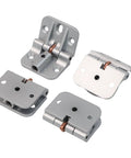 180 Degree Locking Hinge For Folding Tables With Adjustable Positions 0 90 135 180, Heavy Duty Zinc Alloy Table Hinge, 4 Pack