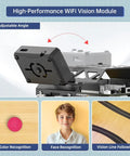 AI vision module from Arduino Compatible Smart Robot Car With AI Vision Camera And Line Tracking For Target Recognition And Obstacle Avoidance STEM Educational Kit
