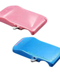 Pink and blue Seam Guide With Magnetic Alignment For Sewing Machines, Easy Clamp Tool For Precise Stitching with built-in thread trimmer.
