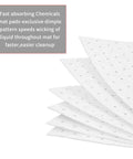 Oil Absorbent Pads 10 x 13 Inch Sheets For Garage And Workshop, Waterproof Anti Slip Absorbent Mat For Oil Changes