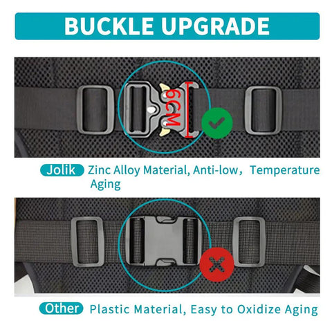 Reflective Kids Motorcycle Harness With Two Handles For Extra Safety, Adjustable Straps, Breathable Comfort, Thick Anti Slip Belt, Fits Motorcycles, ATVs And Snowmobiles, Black