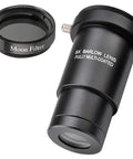 1.25 Inch 5X Barlow Lens And Moon Filter Kit For Telescope Eyepieces Boosts Magnification To About 2.5 Times And Reduces Glare