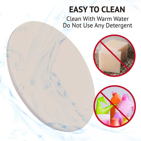 14 Inch Cordierite Pizza Stone For Oven And Grill Heavy Duty Baking Stone For BBQ Ideal For Crispy Crust Pizza Bread And More