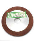 80mm Diamond Grinding Wheel Sharpener For Carbide Cutters And Metal Milling Tools Pro Grade Disc Grit 150 16mm Shaft
