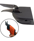 Heavy Duty Electric Scissors Blade Replacement For Fabric And Carpet showing sharp alloy blade and plastic holder.