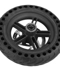 M365 Rear Wheel Hub And Tire Replacement Kit With Explosion-Proof, Pressure-Resistant, And Shock-Absorbent Build, close-up view