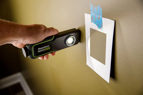 Rechargeable LED Color Match Inspection Light, 500 Lumen, CRI 95, Dual Color Temperatures 5000K and 3500K, handheld use