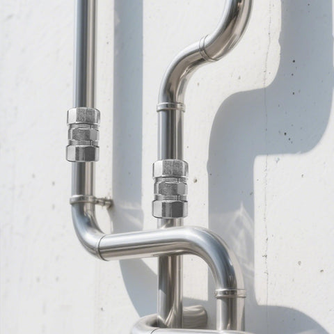 10 Pack Steel Compression Rigid Couplings Built Tough Heavy Duty One Half Inch Zinc Plated Threadless Conduit Fittings With Spring Coil For Connecting Rigid Tubes To Tubes Metal Electrical Conduit Connectors on metal conduit