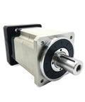 Built Tough Helical Planetary Gearbox Motor Speed Reducer For Nema 42 And 52 Stepper Servos, aluminum construction, showcasing robust design.