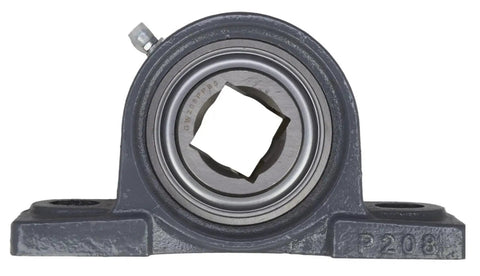 Drivetrain Disc Harrow Pillow Block Bearing With Triple Lip Seals Replaces TPBT60 Bore 1-1/8 Inch Square Shaft, front view