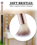 Close-up of soft bristles on 20 Pack Lash Bath Pro Grade Cleaning Brushes for Lash Extensions and Natural Lashes.