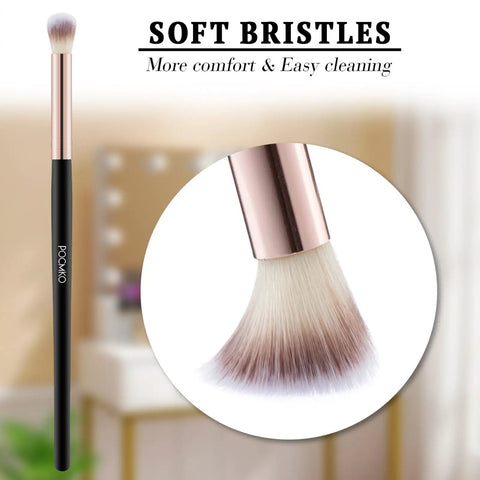 Close-up of soft bristles on 20 Pack Lash Bath Pro Grade Cleaning Brushes for Lash Extensions and Natural Lashes.