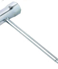 Two Pack Torx T Wrench 19mm By 13mm Three Quarter Inch By Half Inch Heavy Duty Torx Tool Set For Quick Adjustments in silver