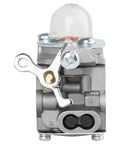 Front view of carburetor for Craftsman 25cc weed eater trimmer WS210 WS2200 WS2200 SE2200 2 cycle replacement part P210 P2100 pole saw