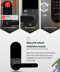 Fingerprint Smart Lock With Keypad And App Control Keyless Entry Biometric Deadbolt And Handle Auto Lock Remote Code Management