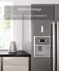 ZigBee Smart Button 3 Way Remote on fridge for SmartThings Aeotec Hubitat, battery included, low power ZigBee 3.0 design